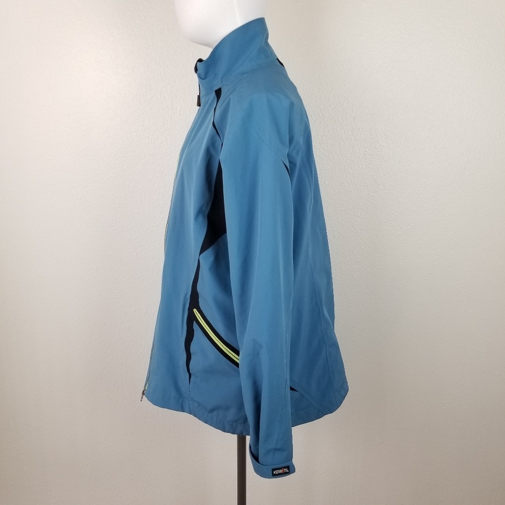 Kerrits Blue Stretch H2O Waterproof Shell Large - Picture 2 of 8